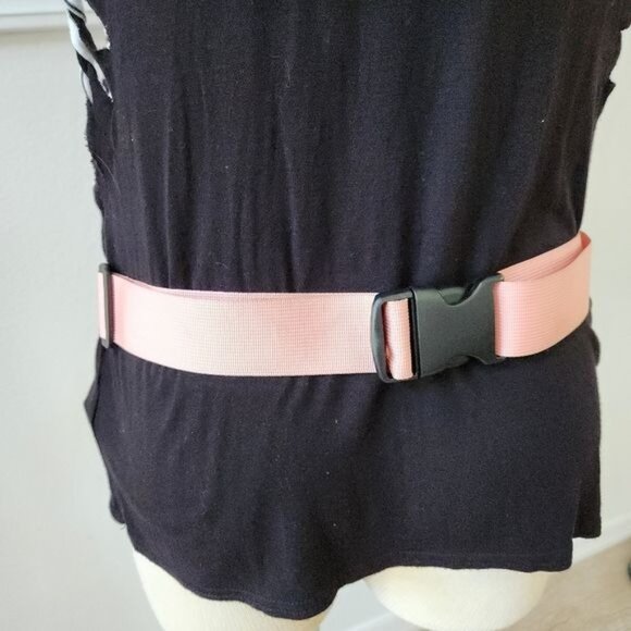 Fanny Pack Hip Pouch Tie Dye Mellow Groovy Waist Bag Adjustable Belt Clear Pockt - Picture 10 of 10